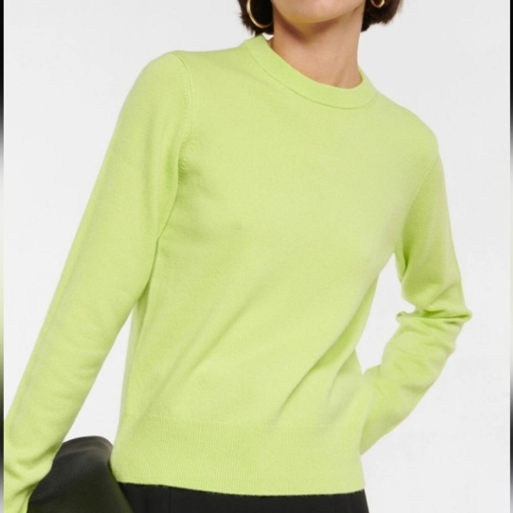 Lime Green Womens Sweater Small Y2k Top - Picture 6 of 9
